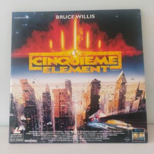 Laserdisc-double-Le-Cinquième-Element-Bruce-Willis-PAL-VF-Occaz'n'Broc