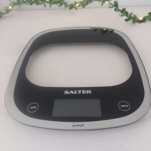 Balance de cuisine digitale Salter 1050 BKDR noire plateau en verre poids maximum 5 kilos
