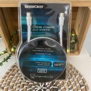 Câble coaxial pour antenne TV-HD