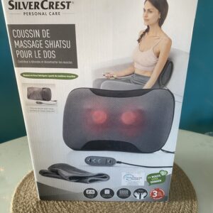 Coussin de massage chauffant Shiatsu pour le dos la, nuque et les jambes SilverCrest