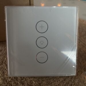 Interrupteur tactile blanc variateur de lumière 240 V 50 à 60 Hz neuf