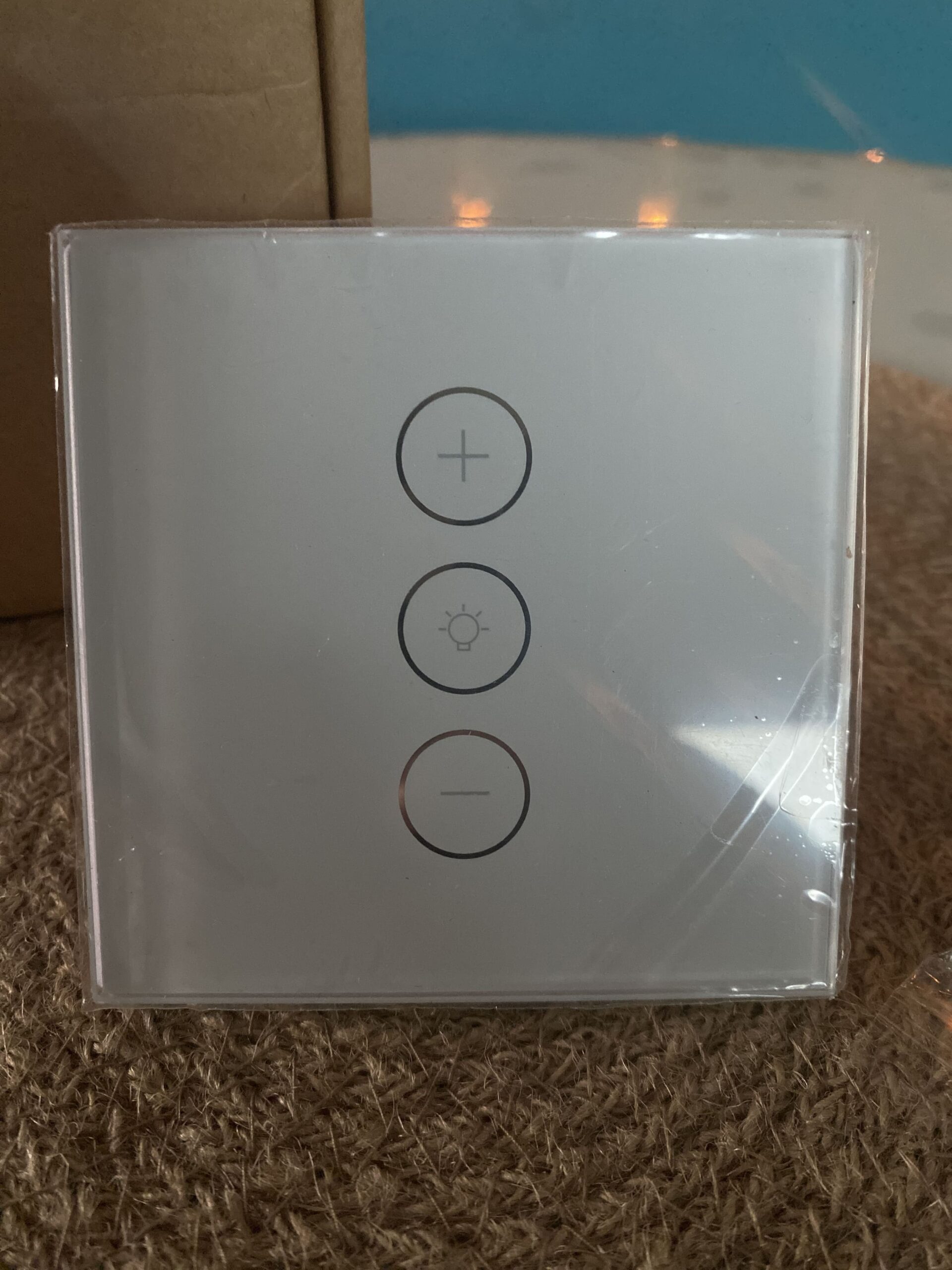 Interrupteur tactile blanc variateur de lumière 240 V 50 à 60 Hz neuf