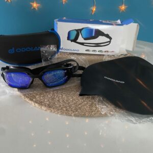 Lunettes et bonnet de natation ODOLAND anti buée protection UV