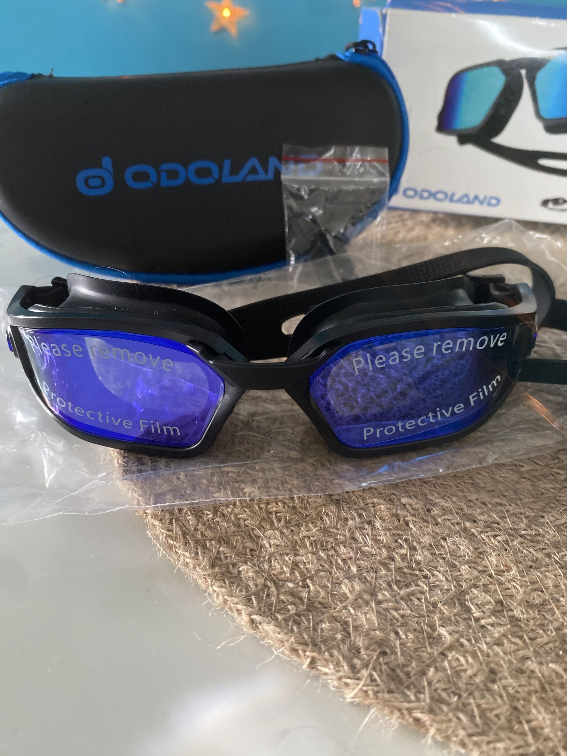 Lunettes et bonnet de natation ODOLAND anti buée protection UV – Image 4
