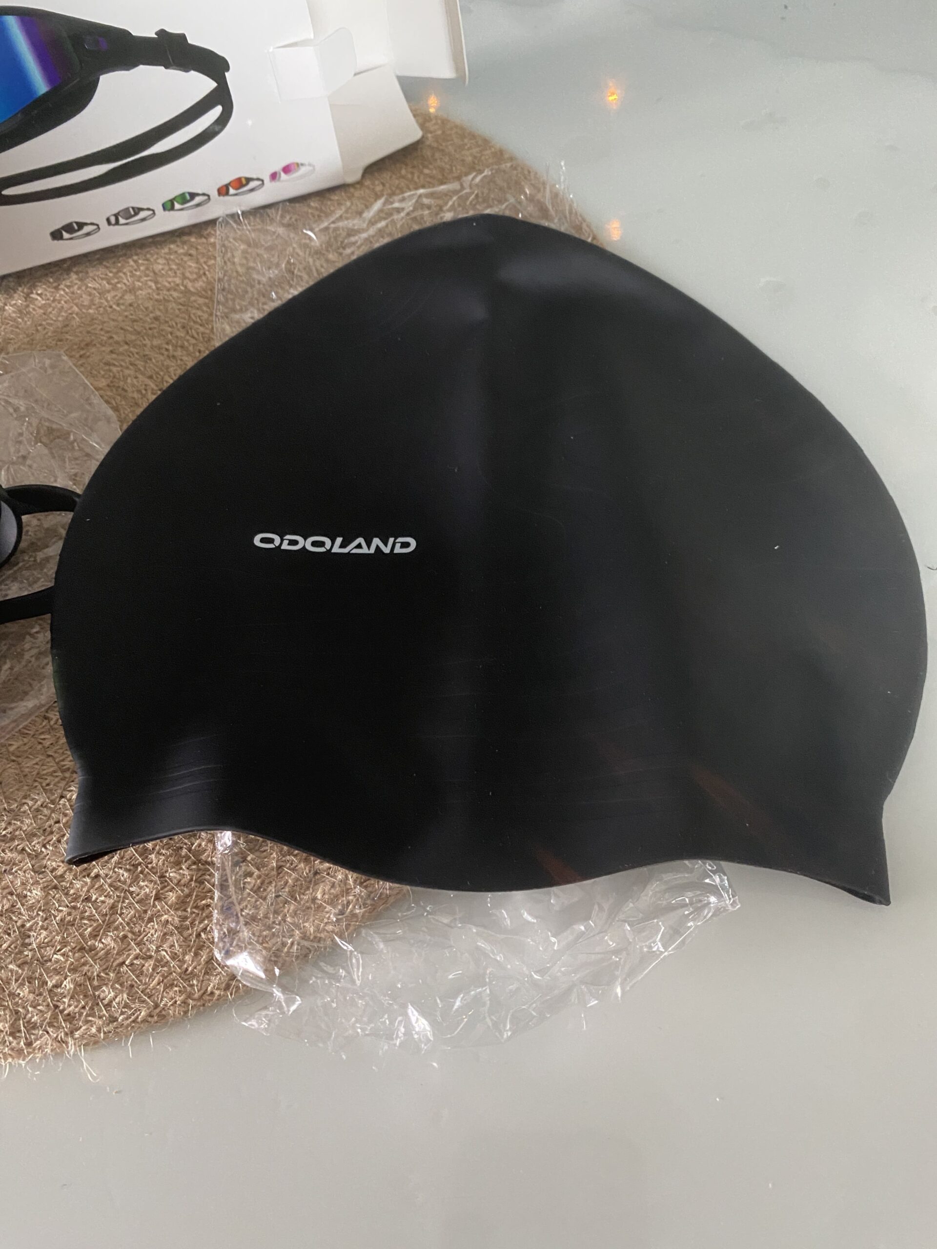 Lunettes et bonnet de natation ODOLAND anti buée protection UV – Image 5