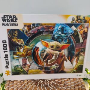 Puzzle 1000 pièces Star Wars The Mandalorian complet vérifié