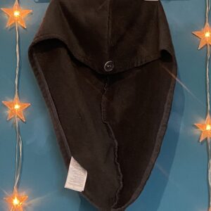 Serviette éponge pour cheveux, grise, maque Miomare