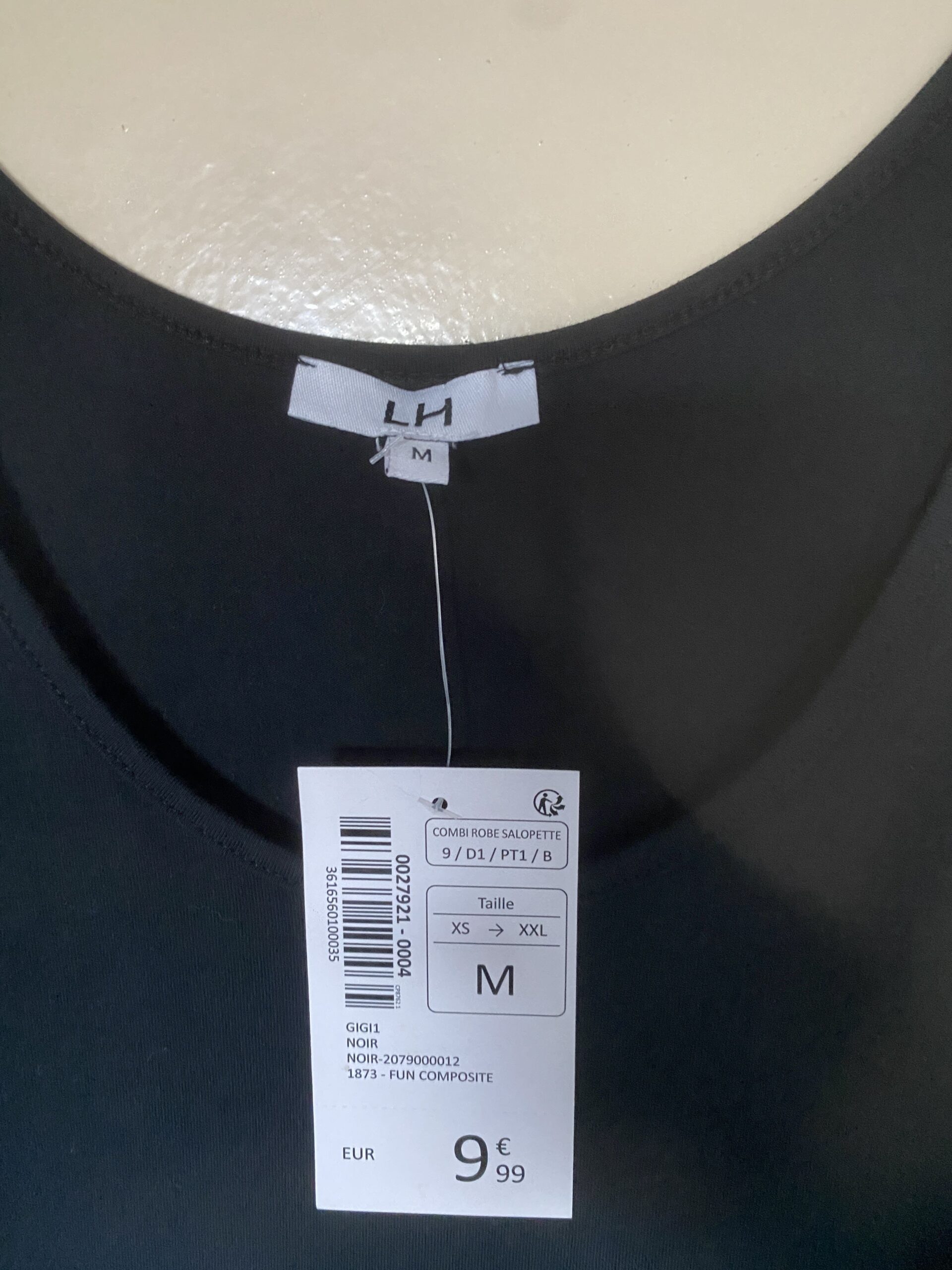 Robe noire Taille M La Halle – Image 2