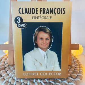 Coffret collector cartonné 3 DVD Claude François